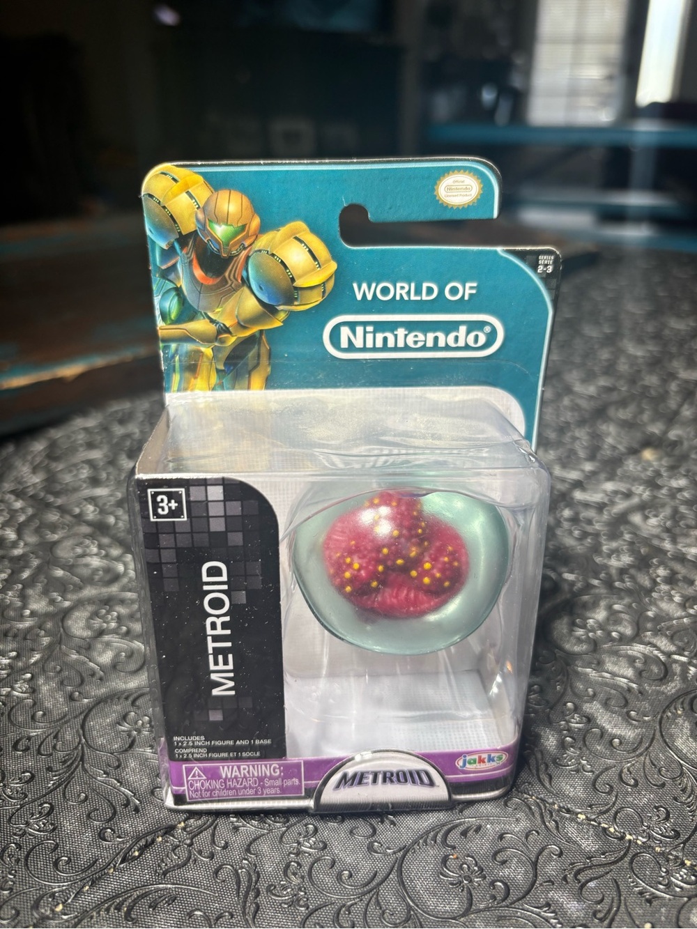 New World of Nintendo Metroid Figure – Mint Green and Pink